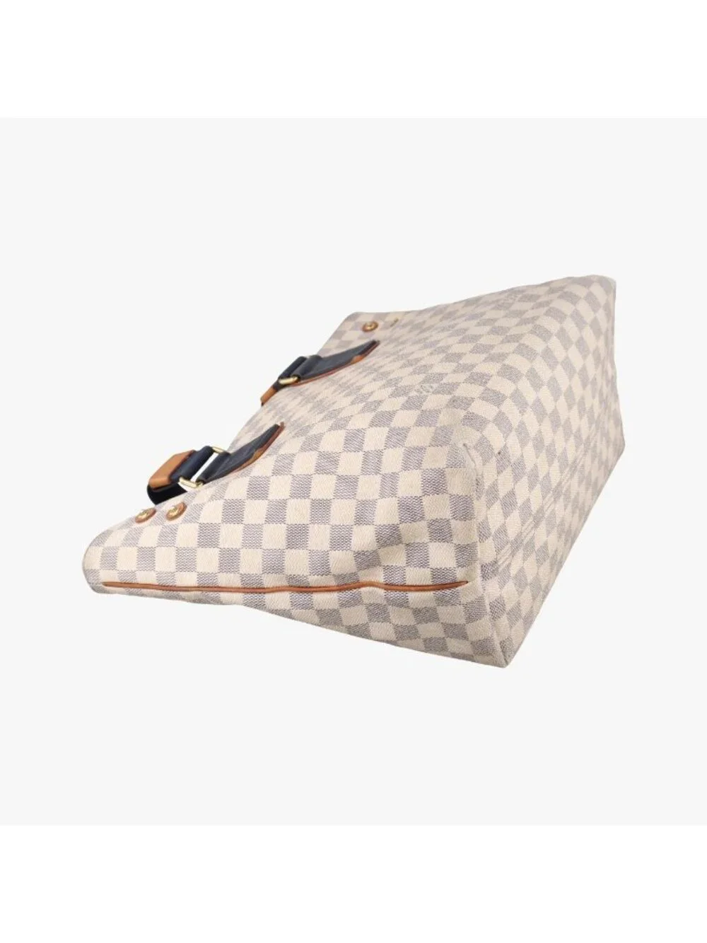 Louis Vuitton Plan Soleil Cava PM Azur Damier Canvas Handbag